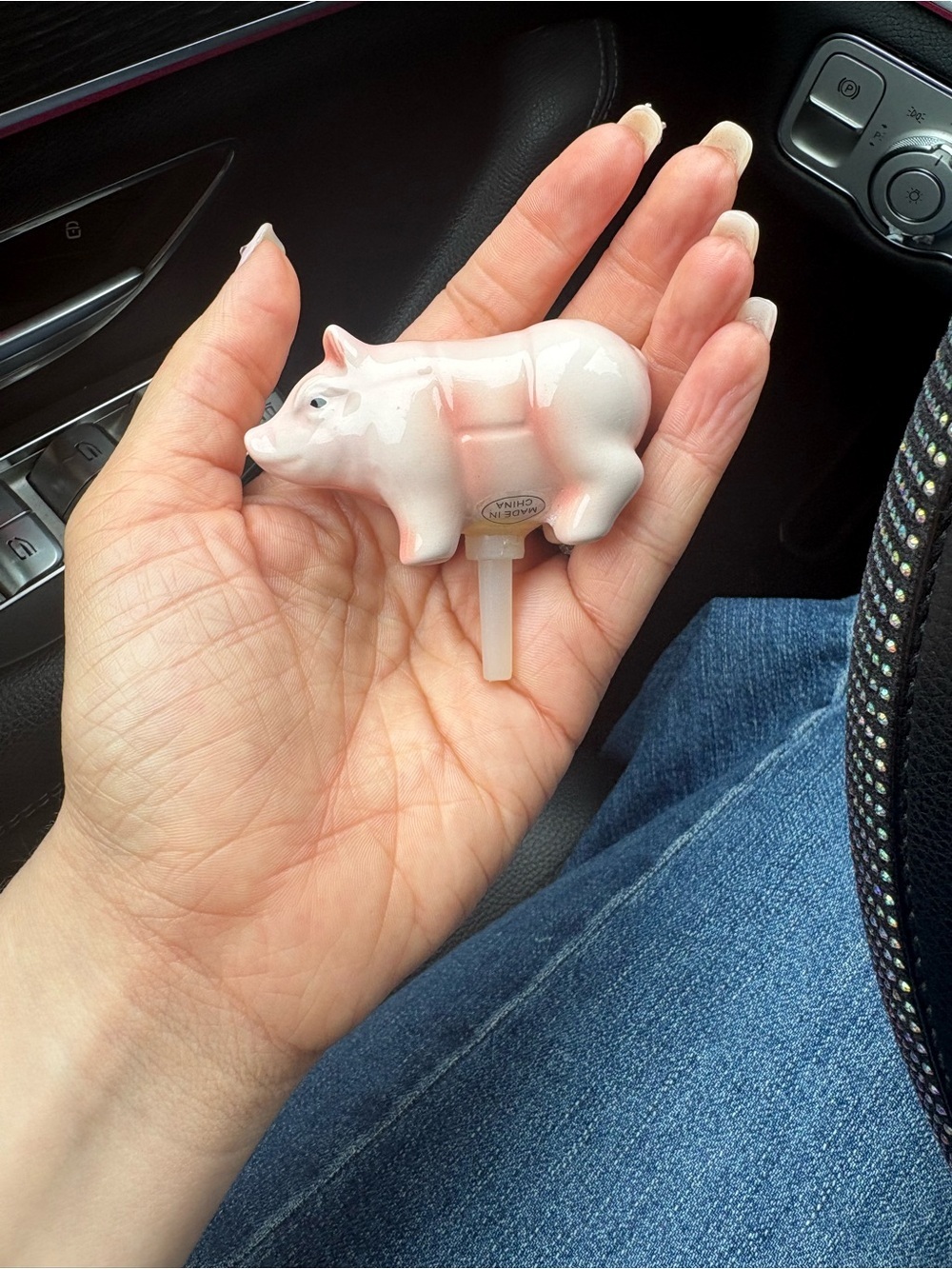 Nora fleming retired “culinarypig" (mini A166)